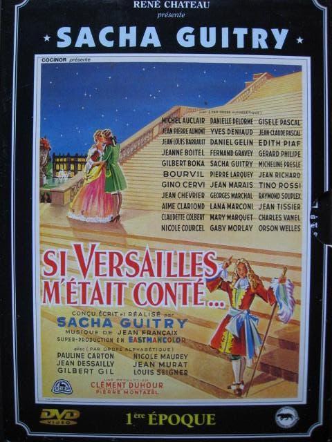 Sacha Guitry Si Versailles m’était conté EAN 3330240075092, Gebruikt, Alle leeftijden, Drama, Ophalen of Verzenden