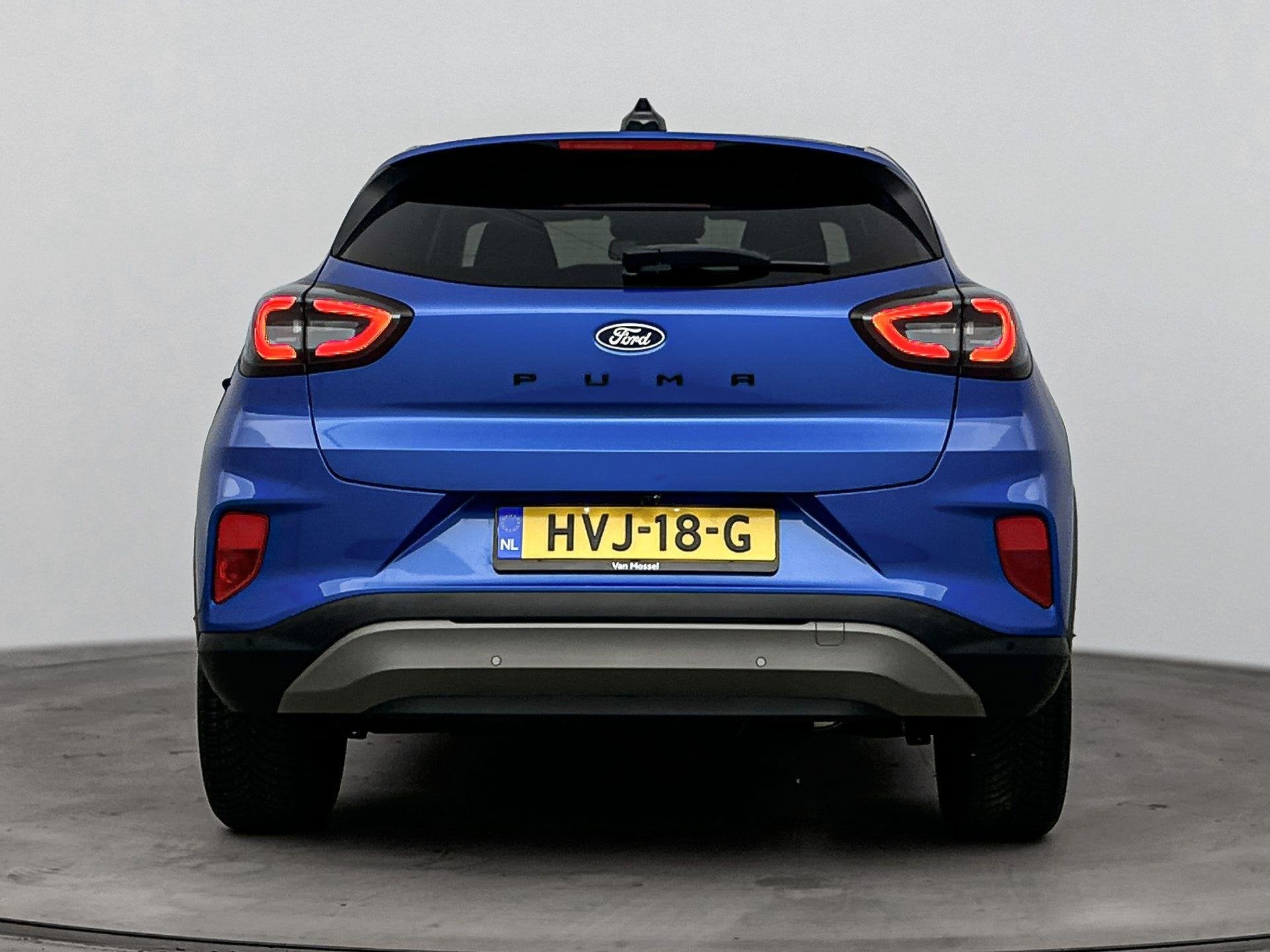Ford Puma 1.0 EcoBoost Hybrid Titanium | Pack Winter | All S, Auto's, Dealer onderhouden, 125 pk, Euro 6, Blauw