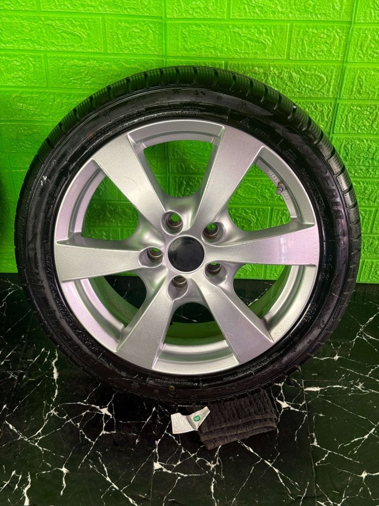 Honda Civic Toyota Auris velgen 17" 5x114.3 winterset 7mm!, Auto-onderdelen, Niet ingevuld, Gebruikt, Banden en Velgen, Niet ingevuld