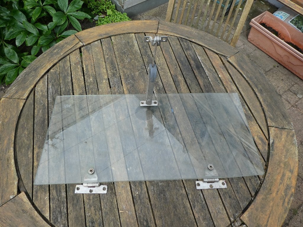 Glazen bovenraampje/bovenlicht, Ophalen, Gebruikt, Minder dan 80 cm, Minder dan 80 cm