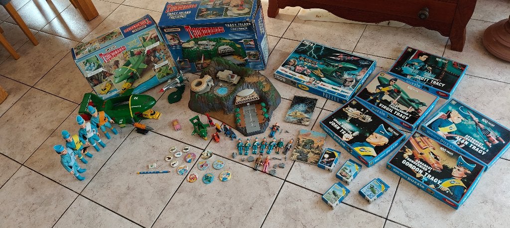 Grote verzameling Thunderbirds speelgoed, Ophalen, Gebruikt