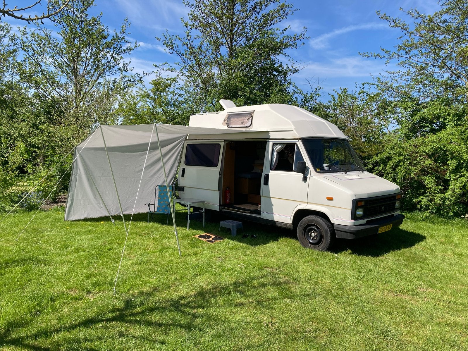 Citroen C25 Camper 1984 - Belastingvrij - LOOP of SLOOP, Overige merken, Particulier, Zonnepaneel, 4 tot 5 meter