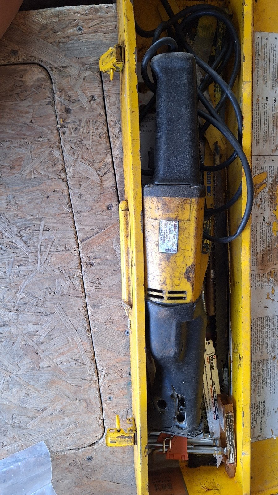 Rems Tiger reciprozaag - Werkt uitstekend, Ophalen, Rems, Gebruikt, 70 mm of meer
