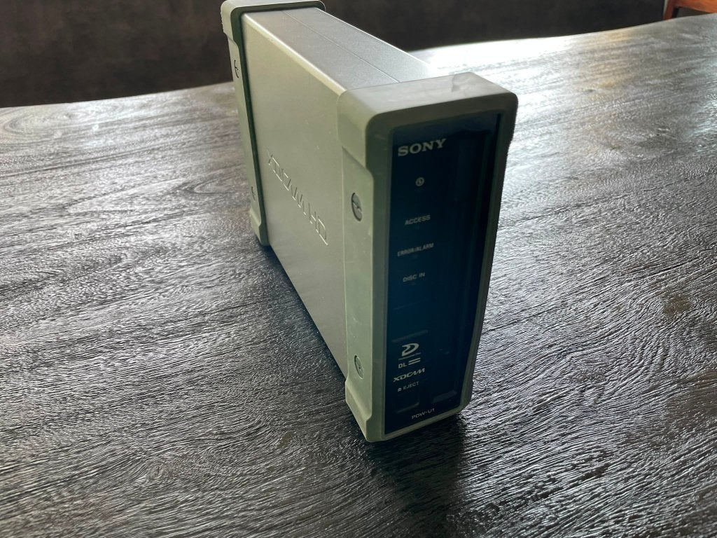 Sony XDCAM PDW-U1, Ophalen, Gebruikt, USB 2, Zonder harde schijf