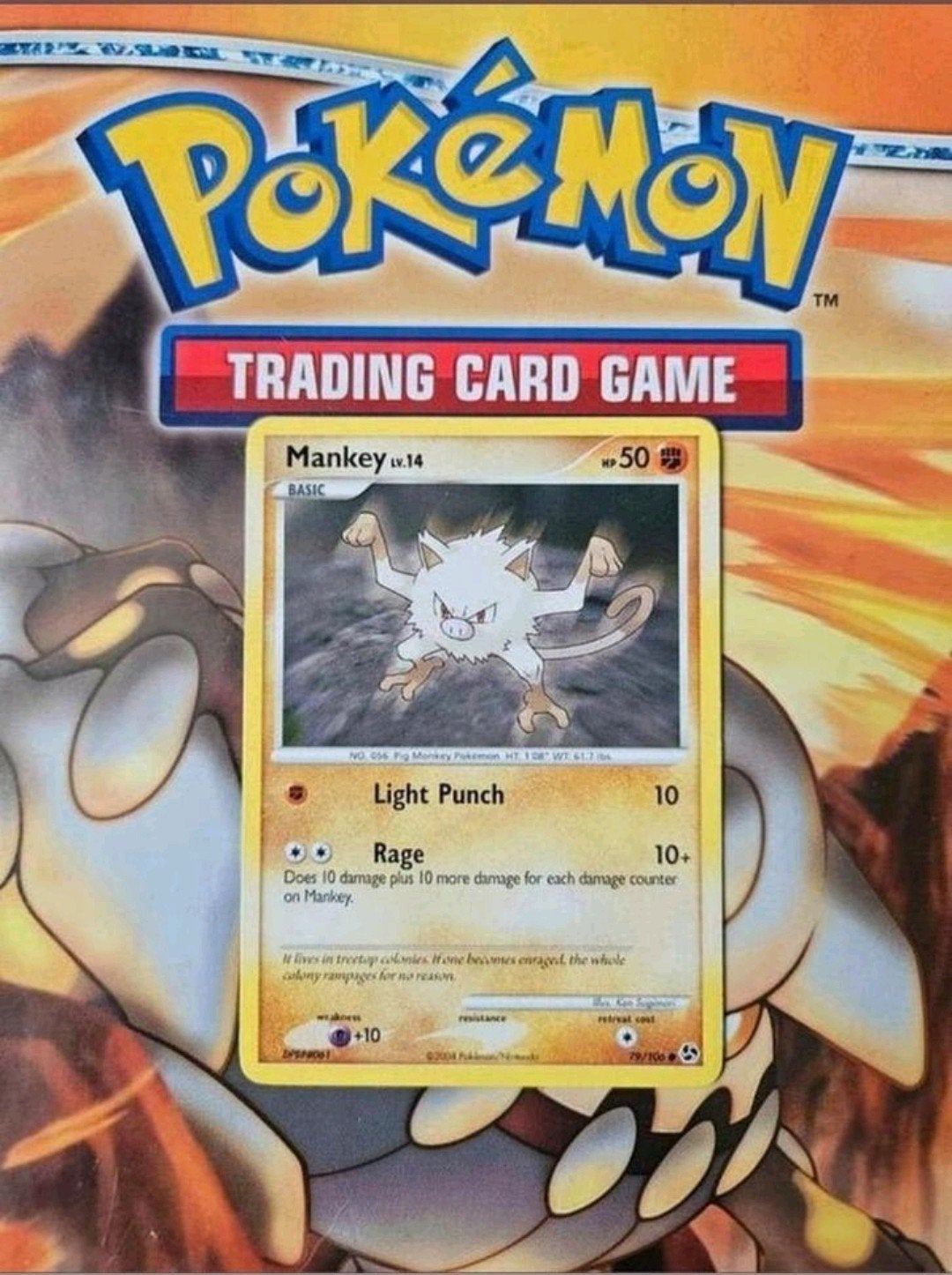 Mankey 79/106 Diamond&Pearl Great Encounters pokemon kaart, Hobby en Vrije tijd, Verzamelkaartspellen | Pokémon, Ophalen of Verzenden