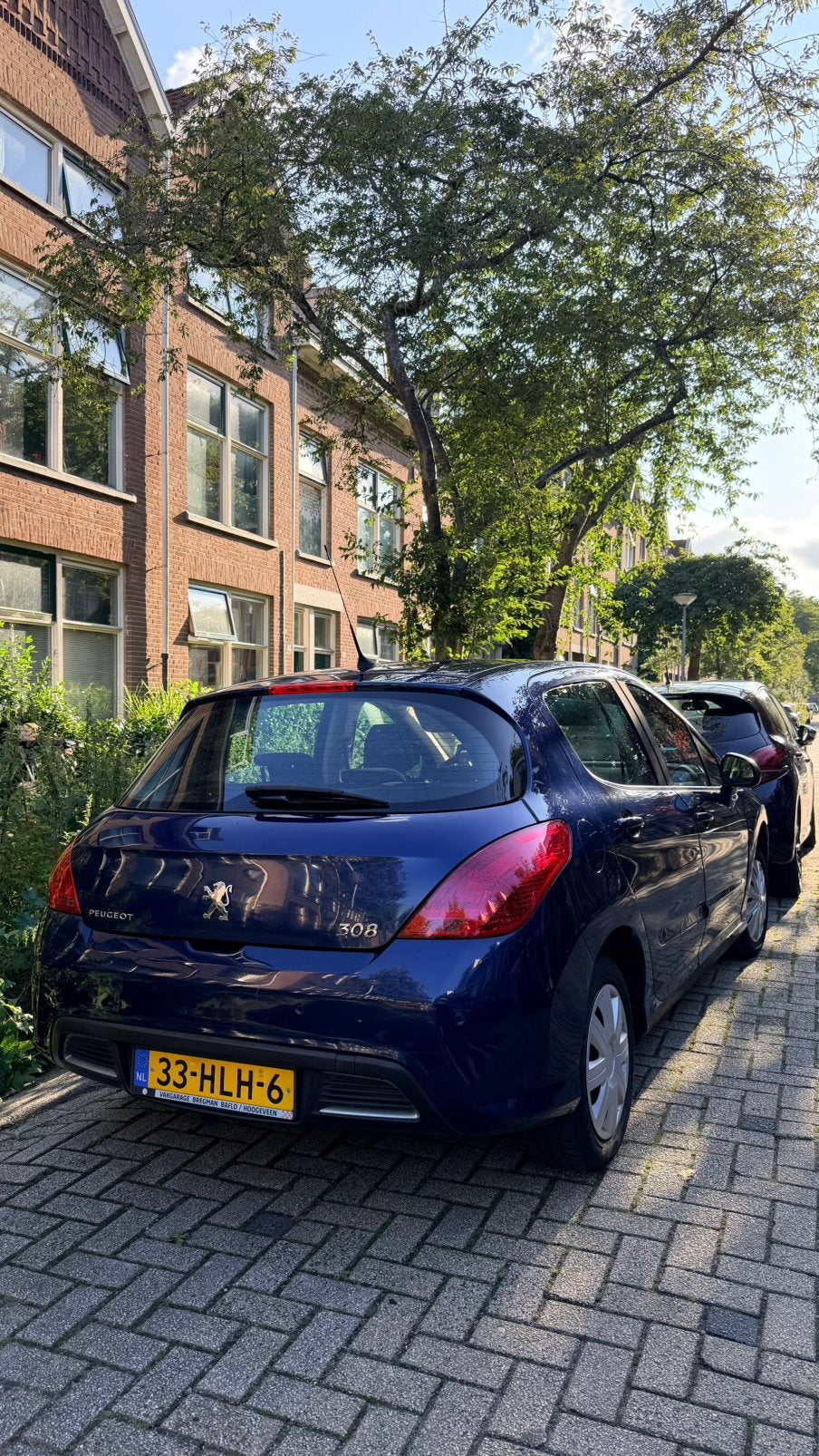 Peugeot 308 1.6 VTI 16V 5-DRS 2007 Blauw, Zwart, 2500 kg, Handgeschakeld, Particulier