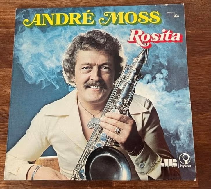 15. LP André Moss Rosita, LP, Wereldmuziek, Ophalen of Verzenden, Zo goed als nieuw