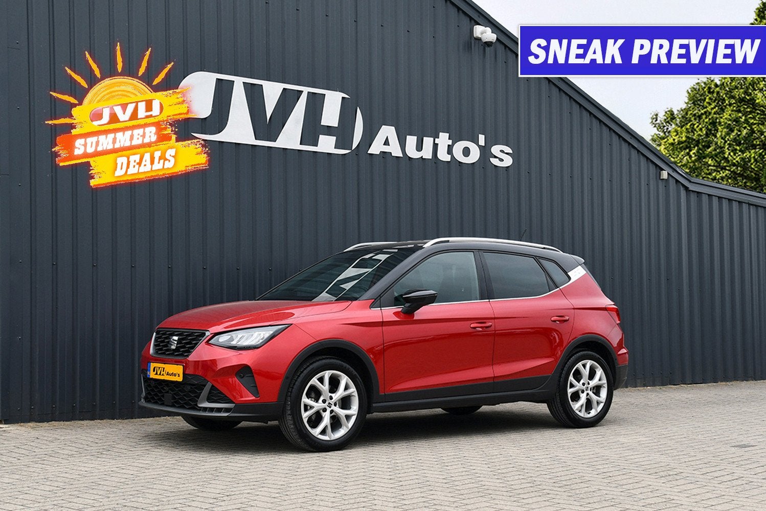 SEAT Arona 1.0 TSi AUT/DSG FR Tech Sport 11-2023 | BTW | Vir, Auto's, Seat, Gebruikt, Met garantie (alle), 116 pk, Bedrijf