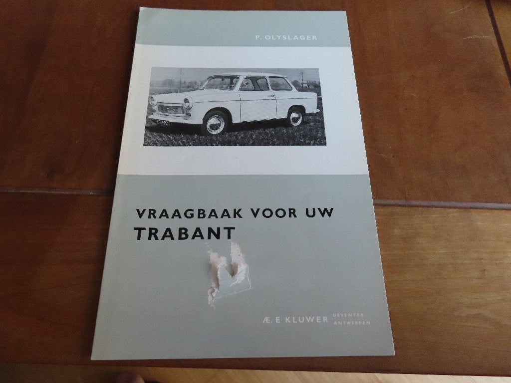 Vraagbaak Trabant P 601, Trabant P 600 stationcar af 1964, Ophalen of Verzenden