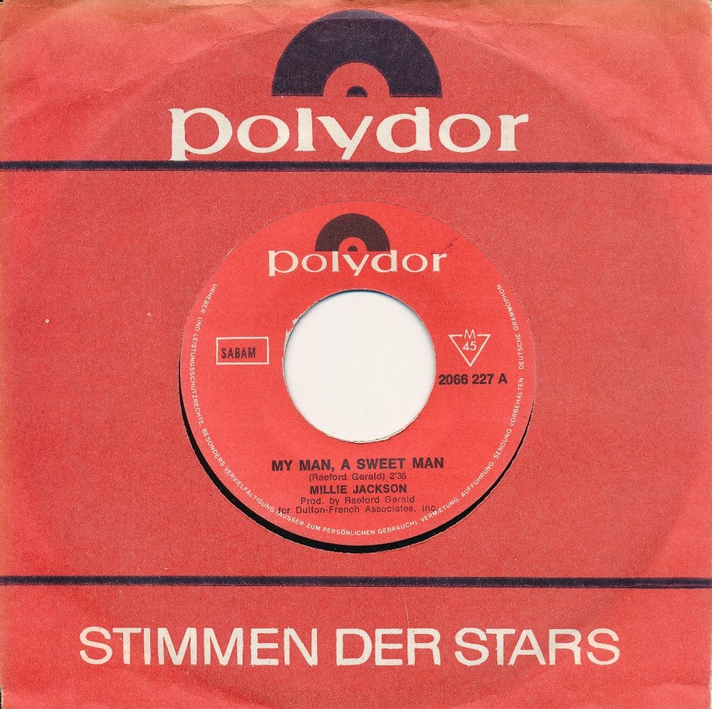 869 Millie Jackson - My man, a sweet man (1972), Ophalen of Verzenden, Gebruikt, 7 inch, Pop