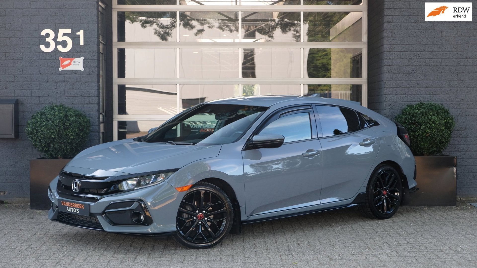 Honda CIVIC 1.5 i-VTEC Sport Plus, Auto's, Honda, 4 cilinders, Leder en Stof, Bedrijf, 182 pk