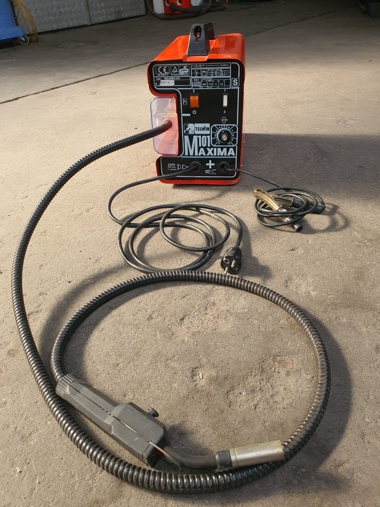 Telwin Maxima 101 | MIG draadlasapparaat | 230V, Ophalen, Minder dan 150 ampère, Elektroden