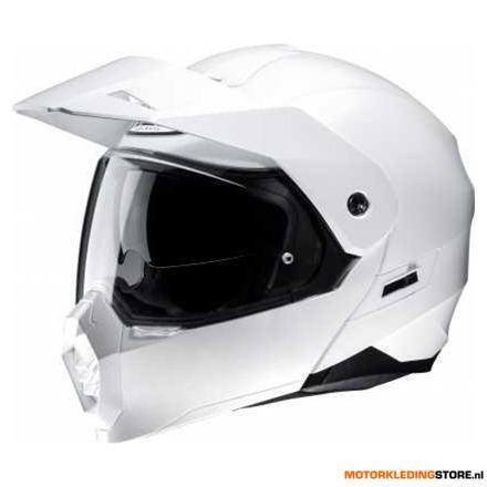 HJC C80 Enduro Helm, Wit, Ophalen of Verzenden, Nieuw met kaartje