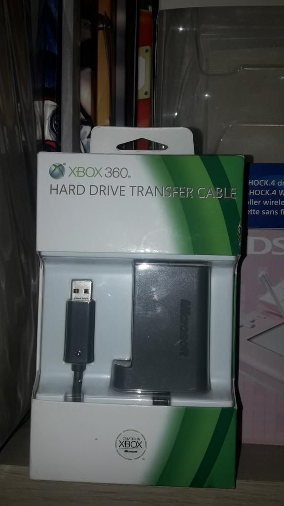 Xbox 360 Hard Drive Transfer Cable Nieuw in doos, Spelcomputers en Games, Spelcomputers | Xbox 360, Ophalen of Verzenden, Nieuw