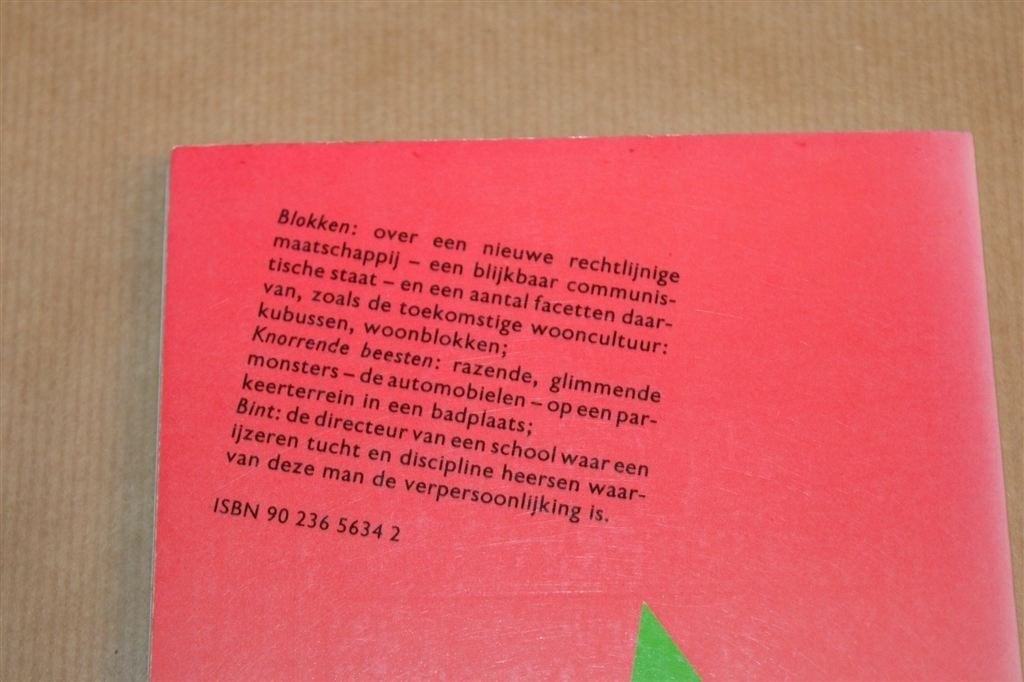 Blokken, Knorrende Beesten, Bint — Bordewijk, Nijgh 1985, Ophalen of Verzenden, Gelezen