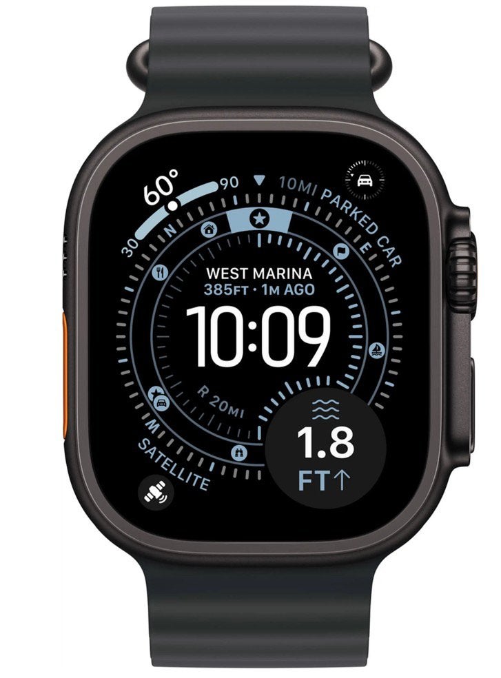 APPLE Watch Ultra 3 GPS + Cellular - 49mm black, Apple, Apple, Zwart, IOS