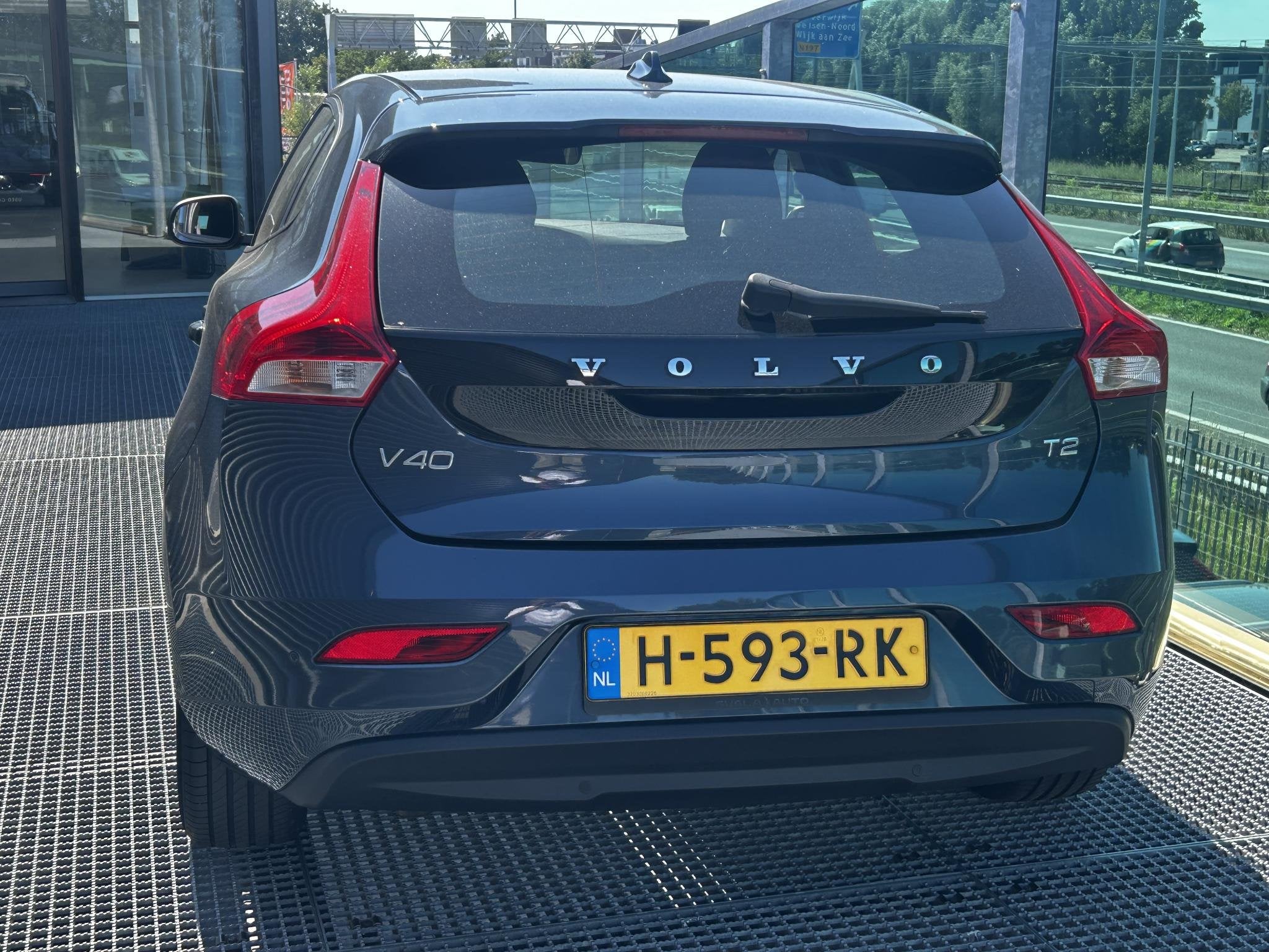 Volvo V40 1.5 T2 Polar+ Automaat, Verwarmde stoelen voor, Cl, Auto's, Volvo, Euro 6, 700 kg, Blauw, Leder en Stof