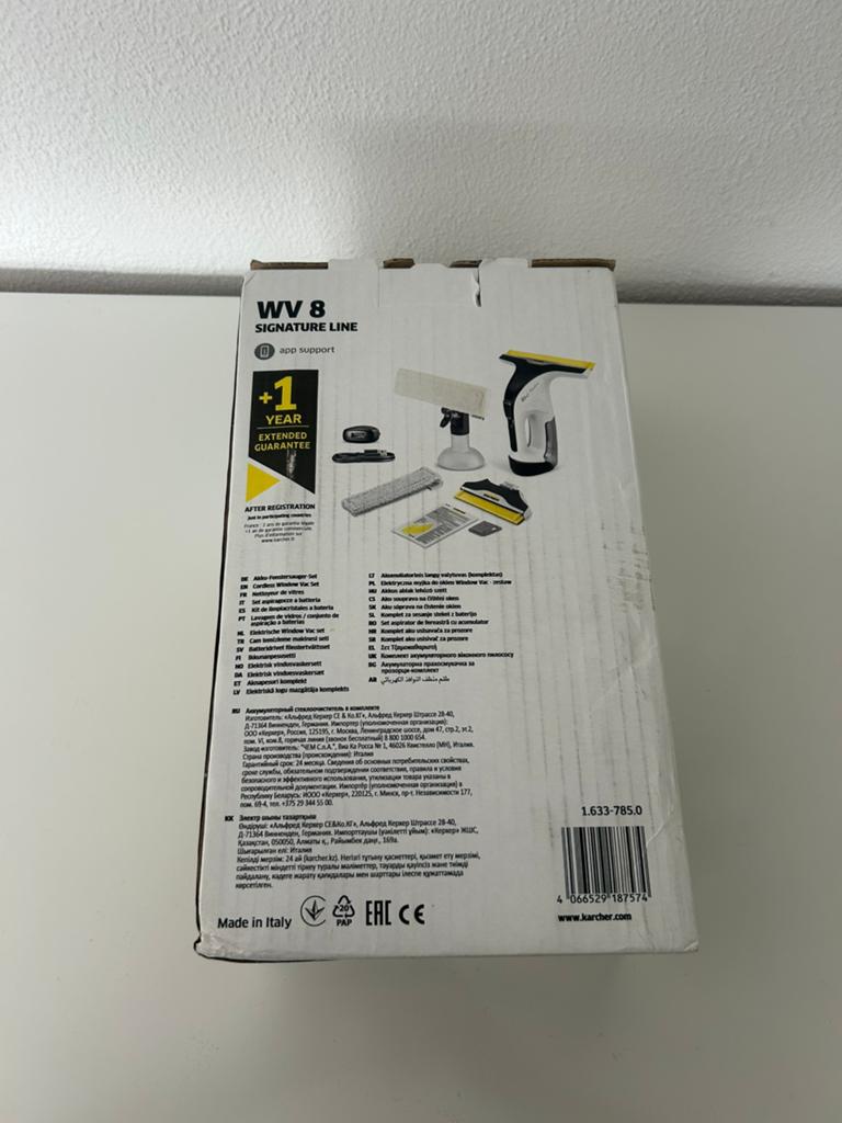 Karcher wv8 signature line, Ophalen, Raamwisser of Trekker