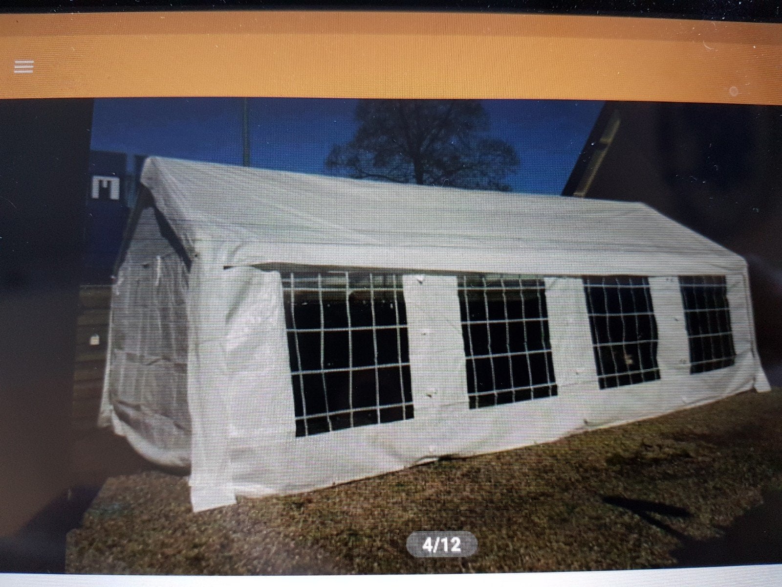 Partytent 8x4 meter - Zware Kwaliteit, Tuin en Terras, Partytenten, Ophalen, 8 meter of meer, 4 tot 6 meter, Partytent