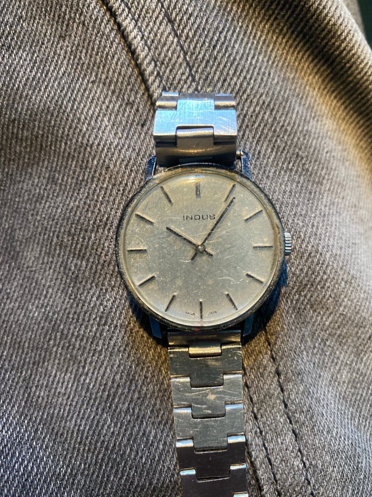 Indus Horloge, Overige merken, Staal, Polshorloge, Met ketting