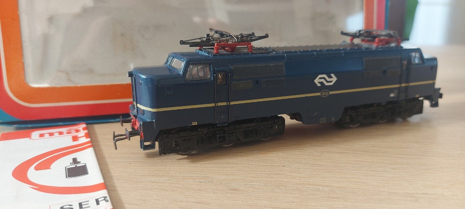 Märklin NS 1202 e-loc artnr 3161 in ovp, Hobby en Vrije tijd, Modeltreinen | H0, Wisselstroom, Wagon, Ophalen of Verzenden, Märklin