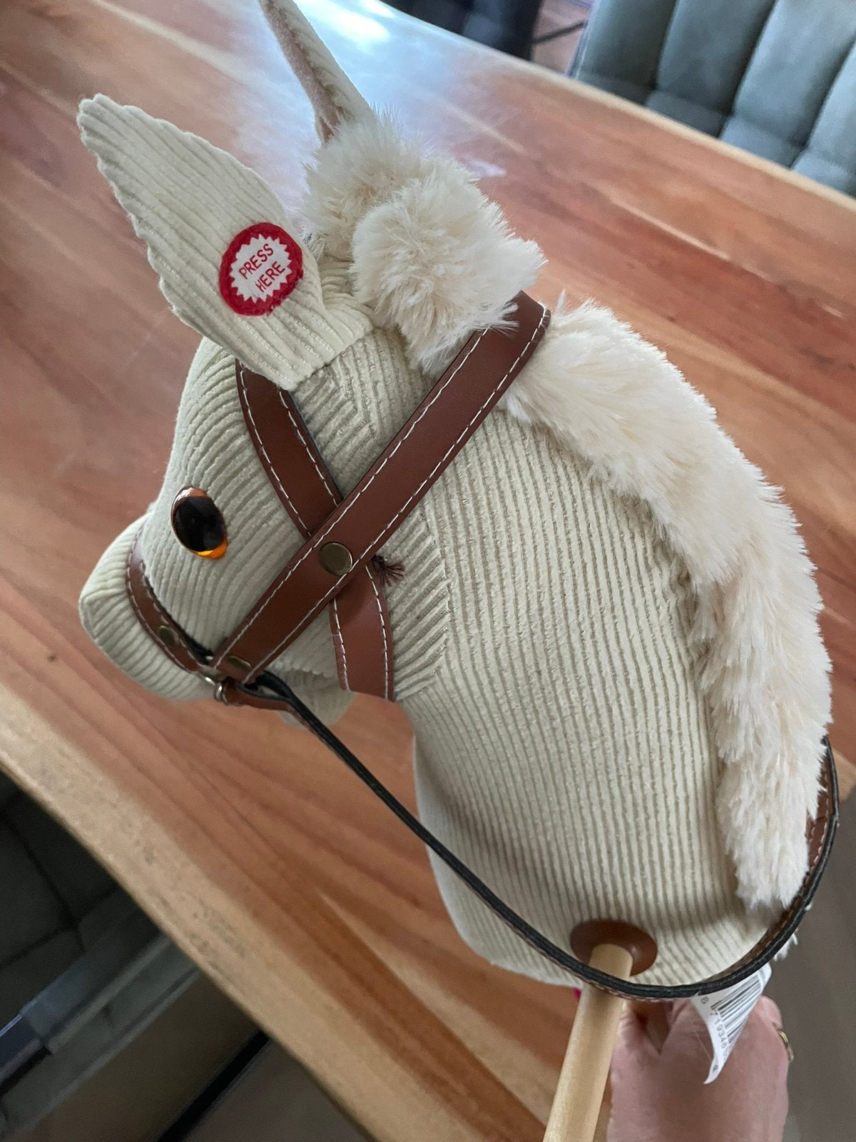 Leuke stokpaard!, Ophalen, Zo goed als nieuw