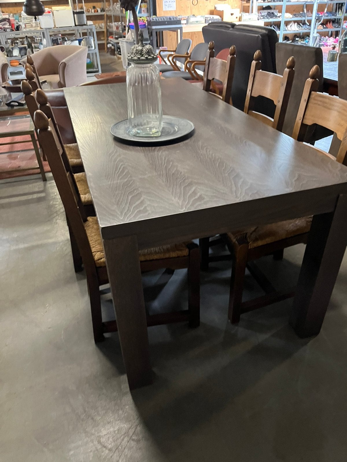 Grote eetkamertafel, 200/90, Ophalen, Gebruikt, 4 tot 6 stoelen