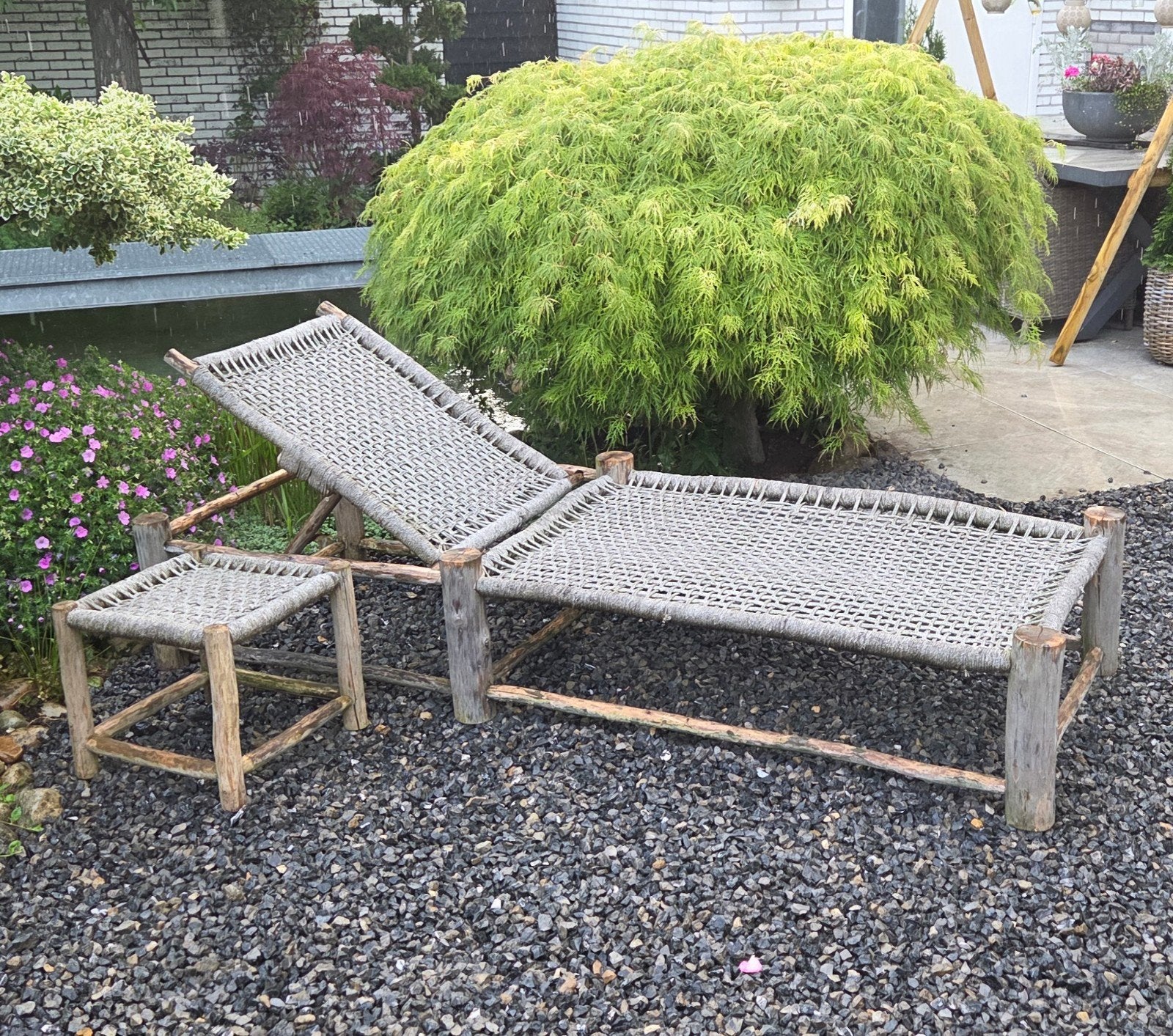 ibiza/marokaans ligbed bijna gratis, Tuin en Terras, Ophalen