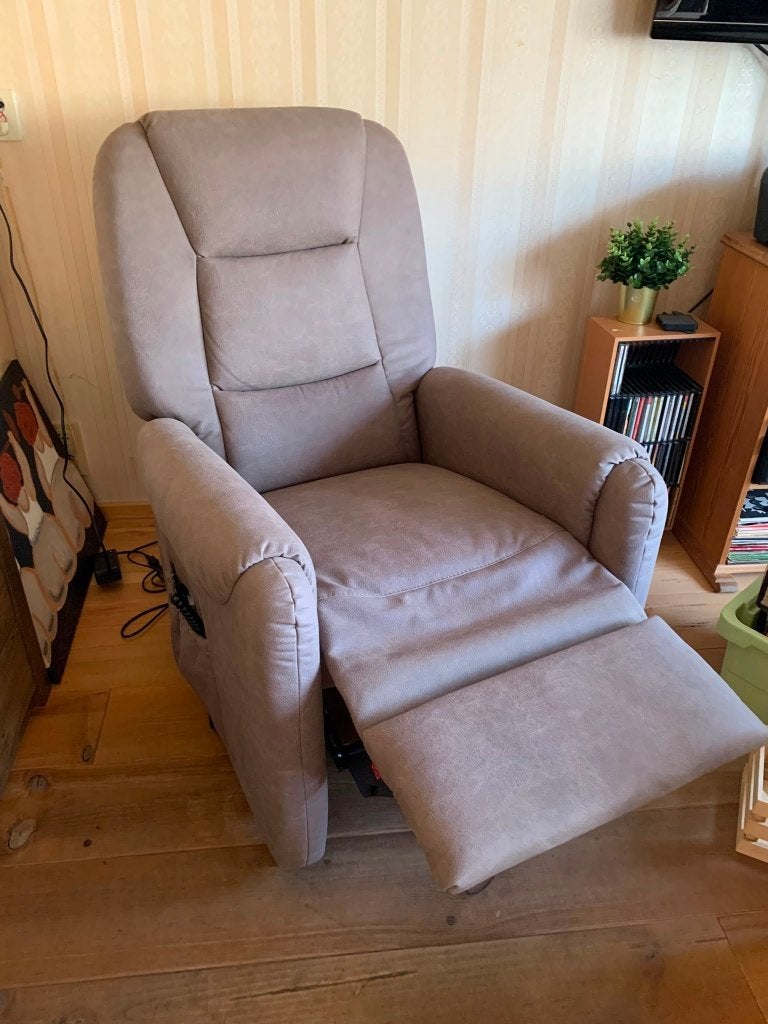 sta op stoel, Ophalen of Verzenden, Gebruikt, Stof, 50 tot 75 cm