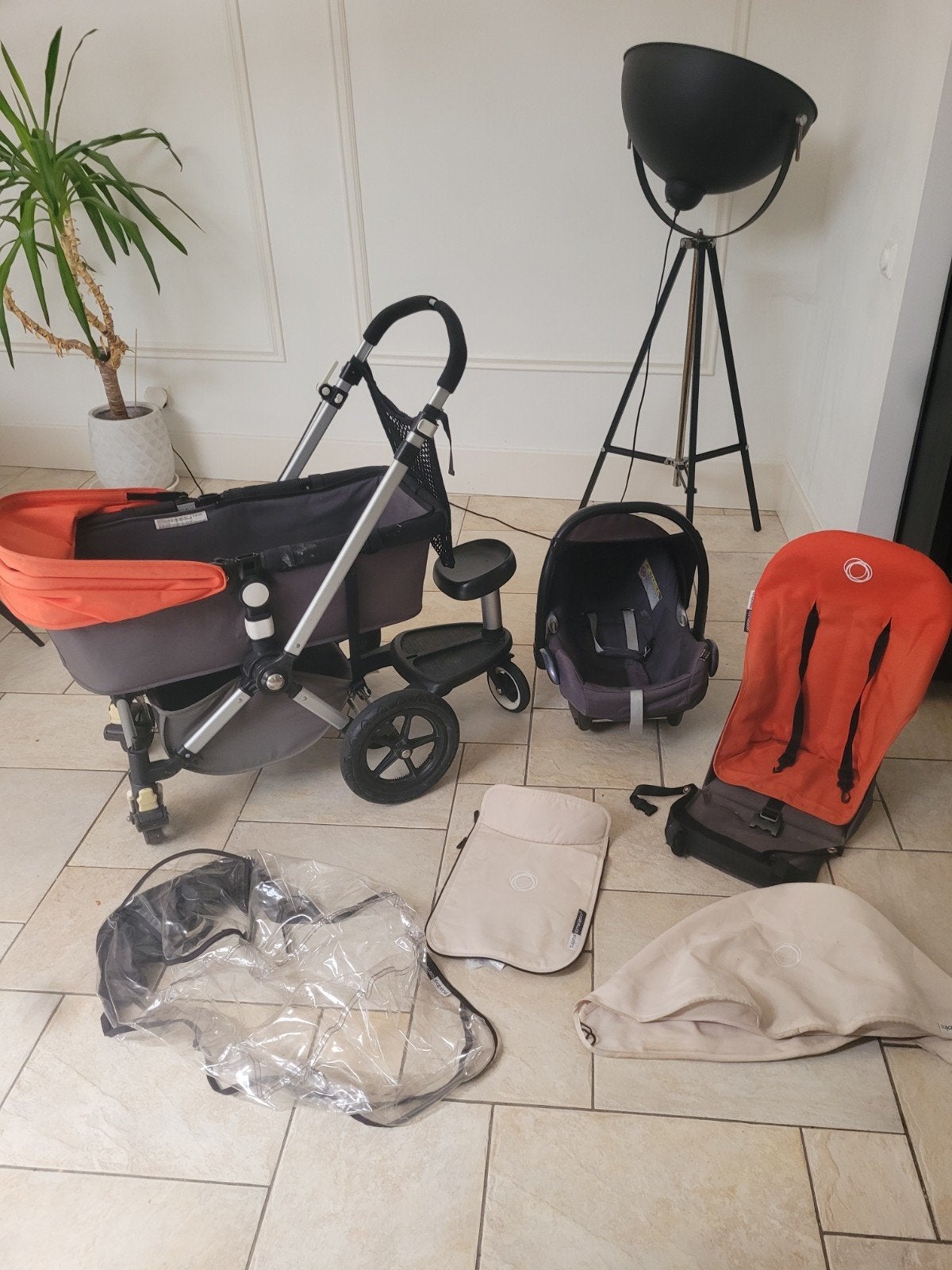 Slechts 95 euro voor: wandelwagen, buggy en maxi cosi, Kinderen en Baby's, Ophalen, Bugaboo