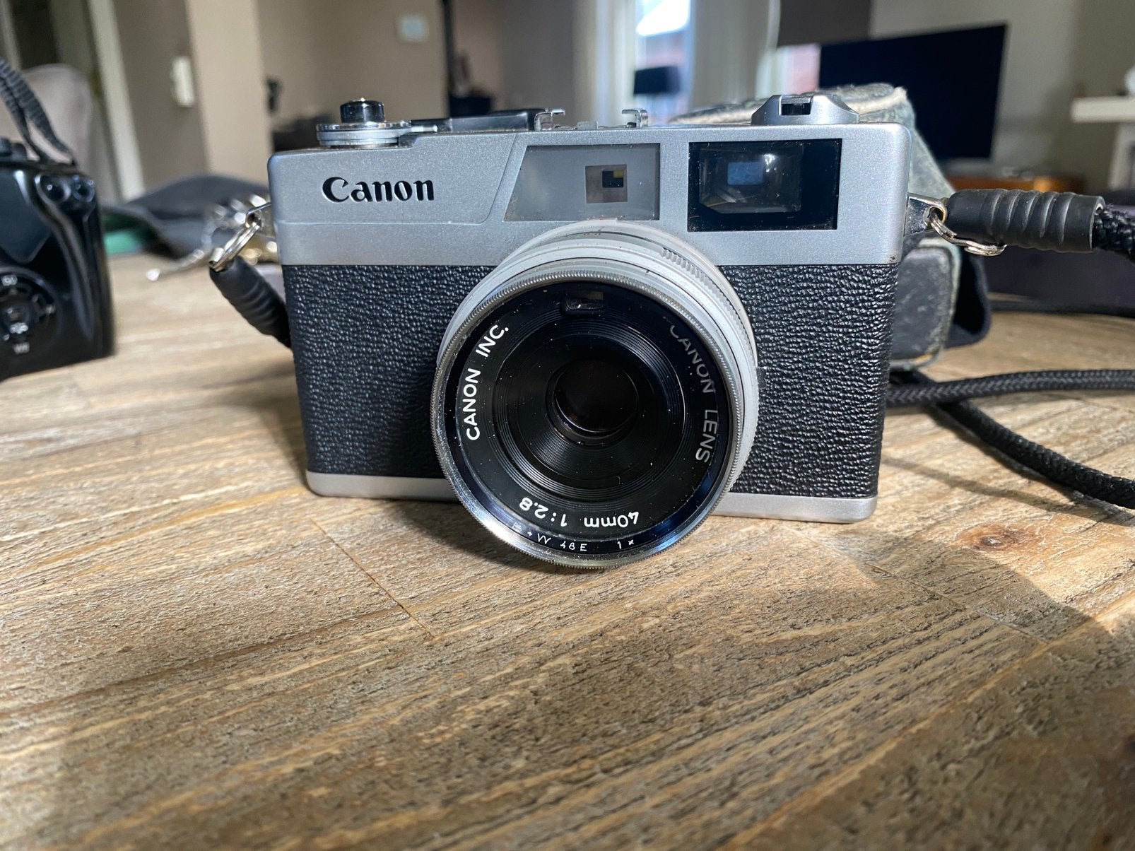 Canon Canonet 2B netjes met tas, Ophalen of Verzenden, Gebruikt, Compact, Canon