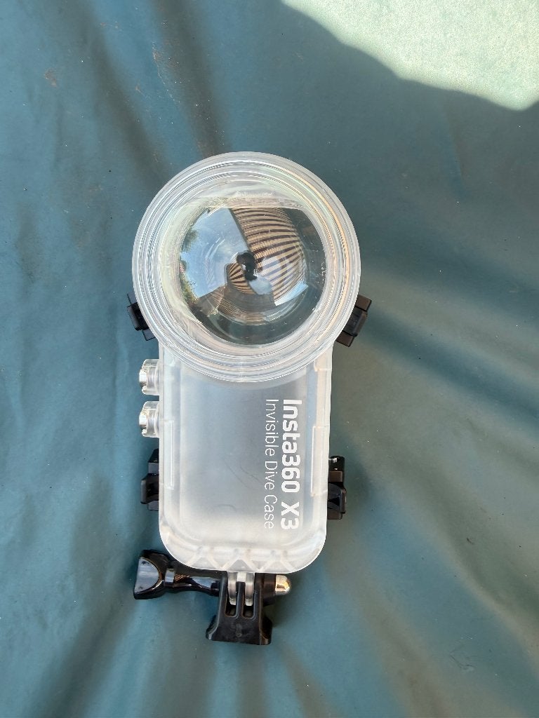 Insta360 X3 Invisible Dive Case / Onderwaterhuis, Audio, Tv en Foto, Fotografie | Onderwatercamera's, Ophalen, Zo goed als nieuw