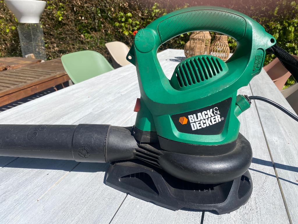 Bladblazer Black & Decker, Tuin en Terras, Bladblazers, Ophalen, Gebruikt, Handgedragen, Black & Decker