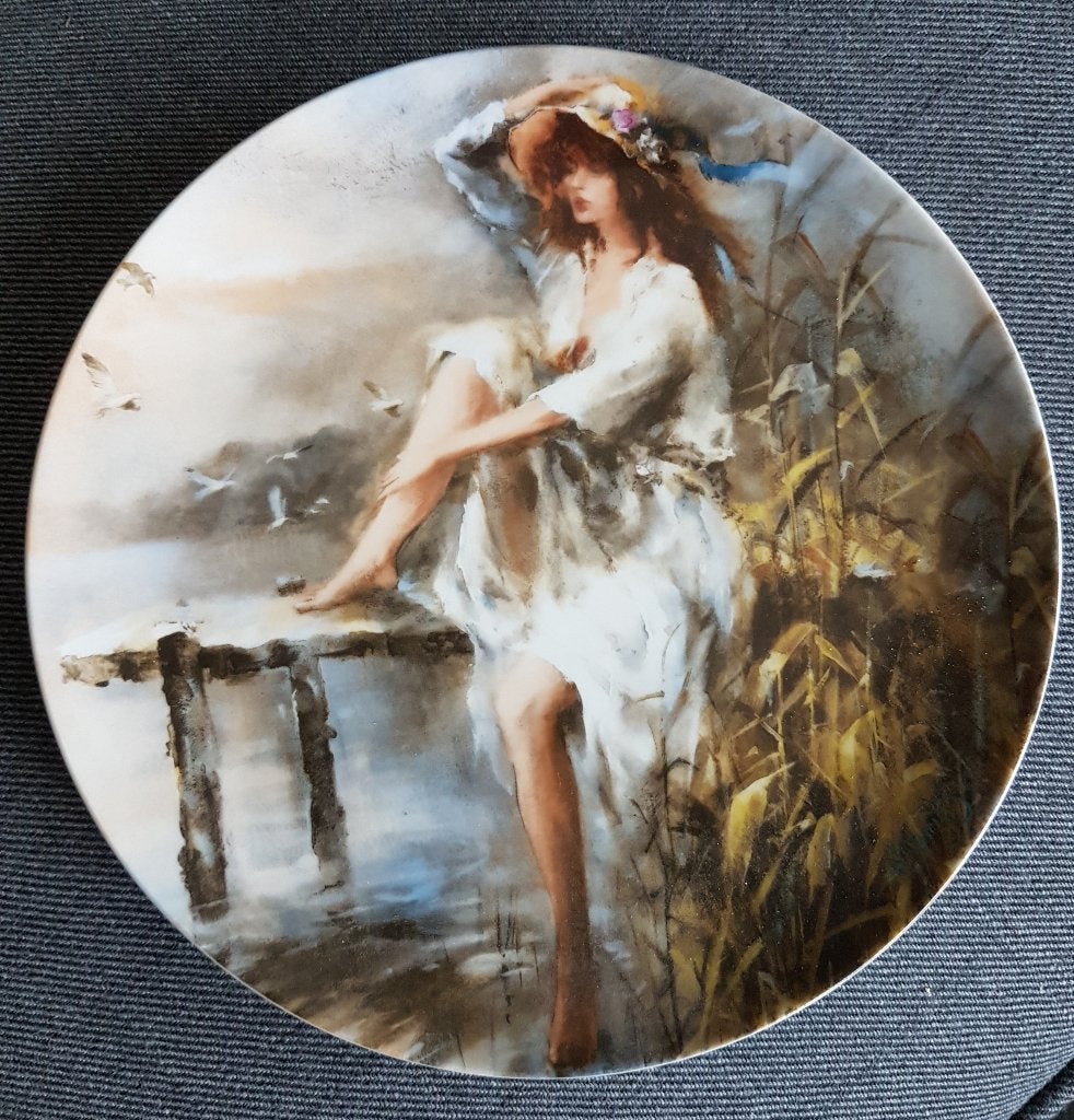 Wandbord "Avondmijmeringen" Willem Haenraets a, Ophalen of Verzenden, Zo goed als nieuw