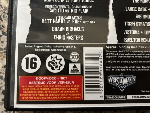 WWE Unforgiven 2005, Engels, Nederlands, Overige typen, Ophalen of Verzenden