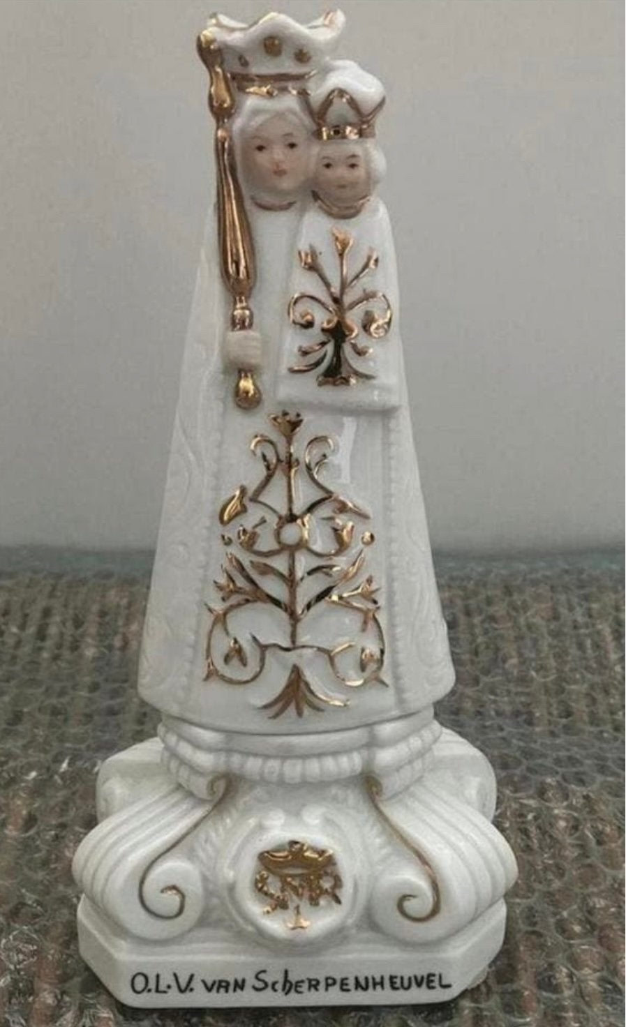 ONZE LIEVE VROUWE VAN SCHERPENHEUVEL ,PORSELEIN,FRANKRIJK, Antiek en Kunst, Ophalen of Verzenden