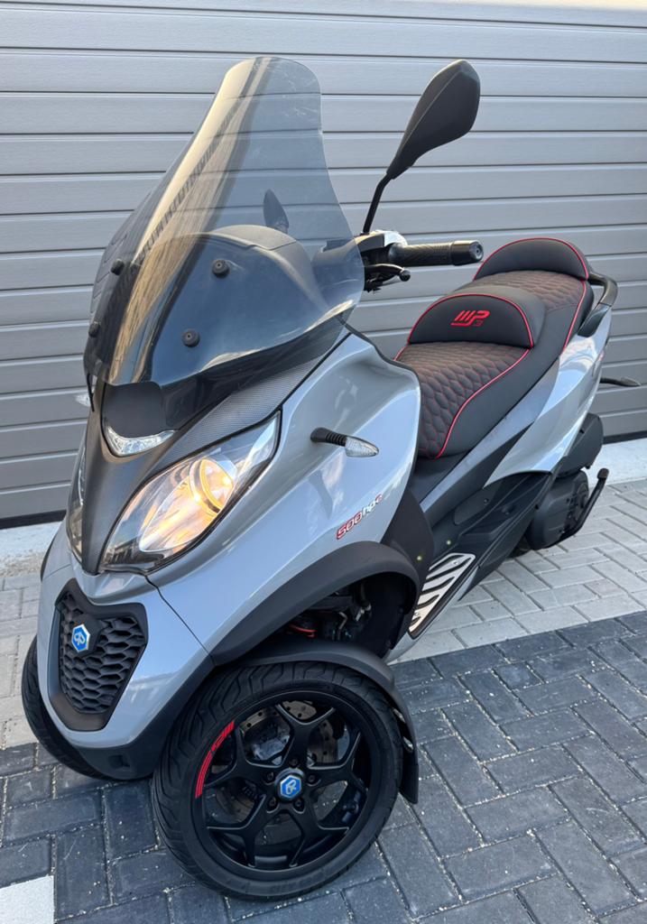 Piaggio mp3 500CC HPE SPORT B rijbewijs custom seat, Ophalen of Verzenden, Zo goed als nieuw, Benzine, Overige modellen