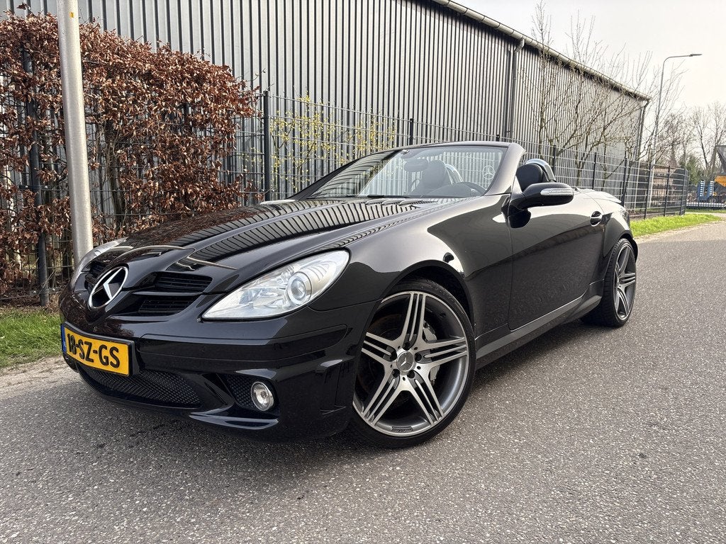 Mercedes-Benz SLK 55 AMG / AUTOMAAT / NAVI / CRUISE / LEER /, Automaat, Achterwielaandrijving, 8 cilinders, Cabriolet