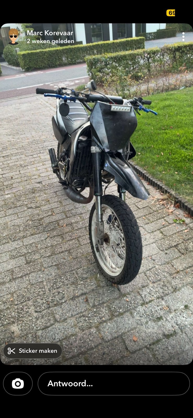 Schakelbrommer 80cc, Ophalen, Gebruikt, Overige merken