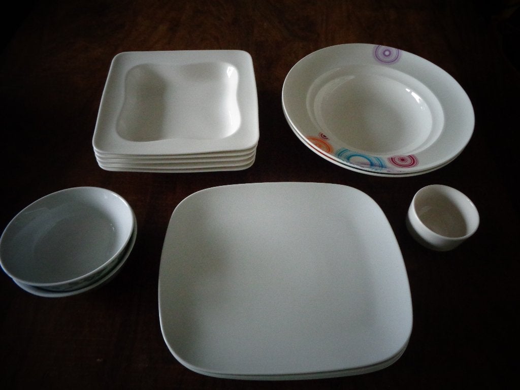 Villeroy & Boch / Vivo diverse servies onderdelen:, Vivo, Ophalen of Verzenden, Zo goed als nieuw, Bord(en)