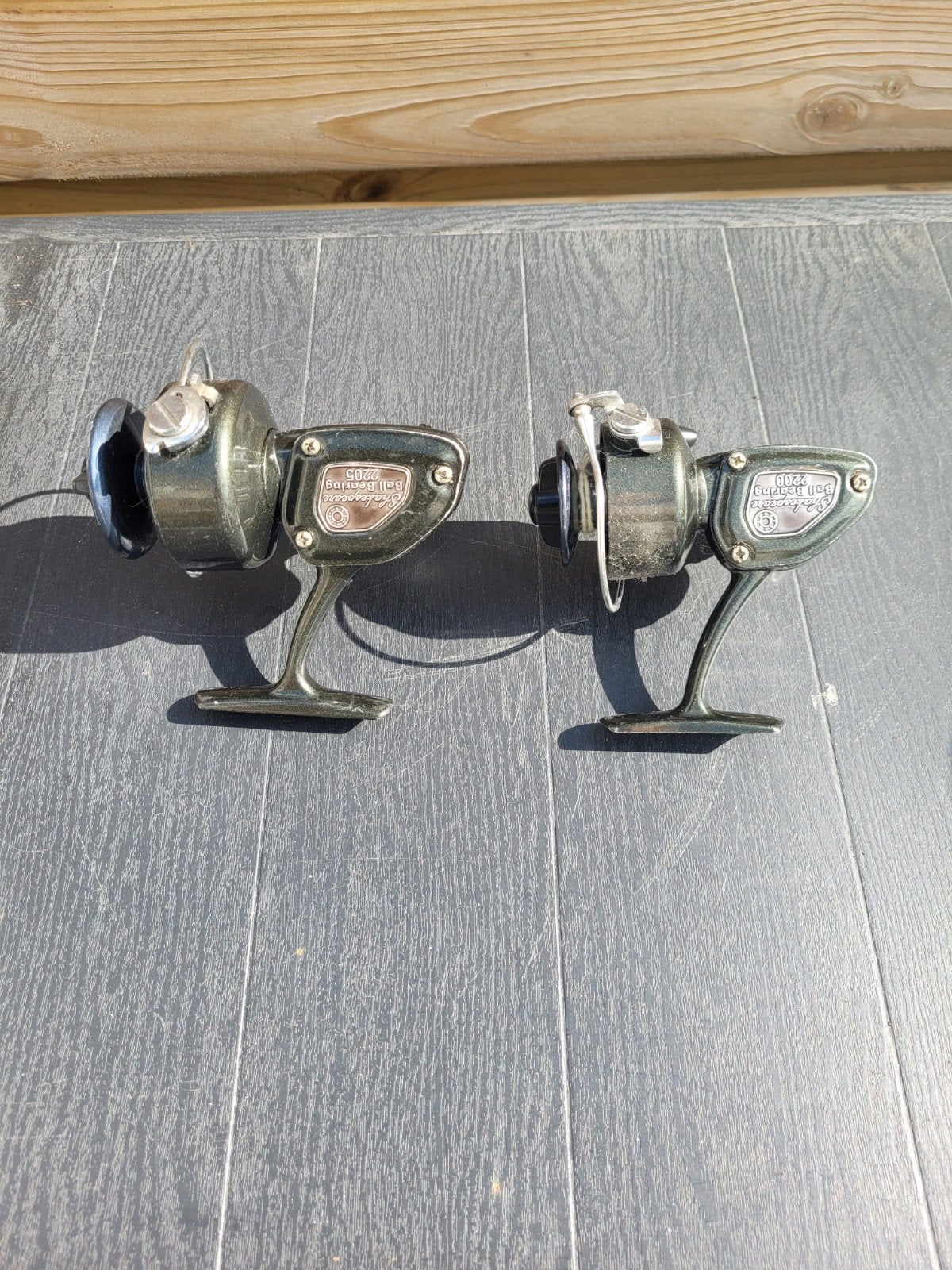 Shakespeare Ball Bearing molens 2 voor 30 euro, Ophalen of Verzenden, Gebruikt, Molen