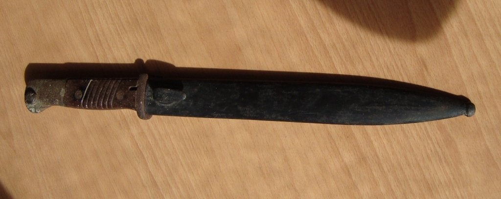 K98 Bajonet, Verzamelen, Ophalen of Verzenden, Landmacht, Duitsland, Mes of Dolk
