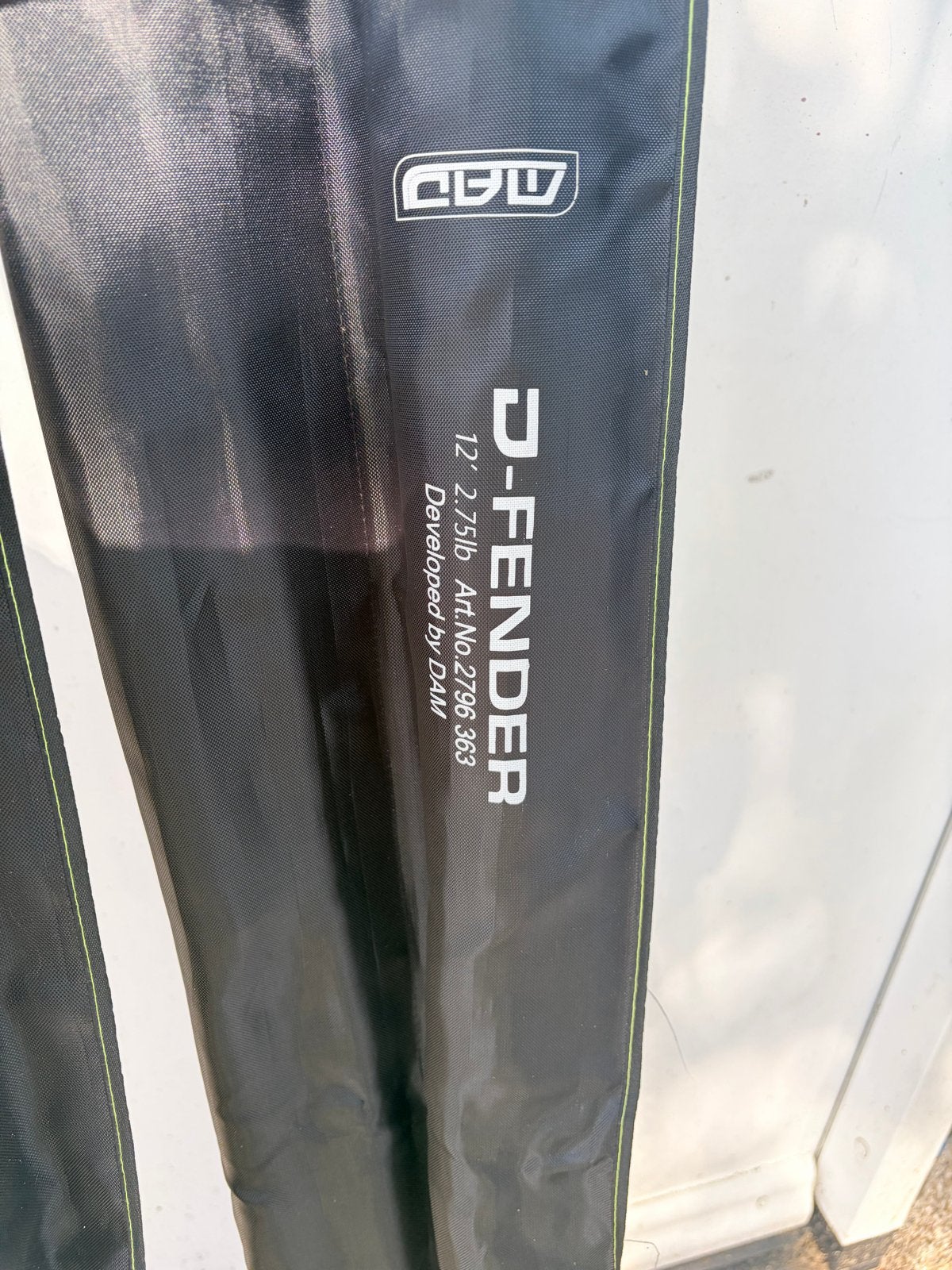 2x DAM D-Fender Karperhengels 12' 2.75lb, Ophalen, Gebruikt, Werphengel
