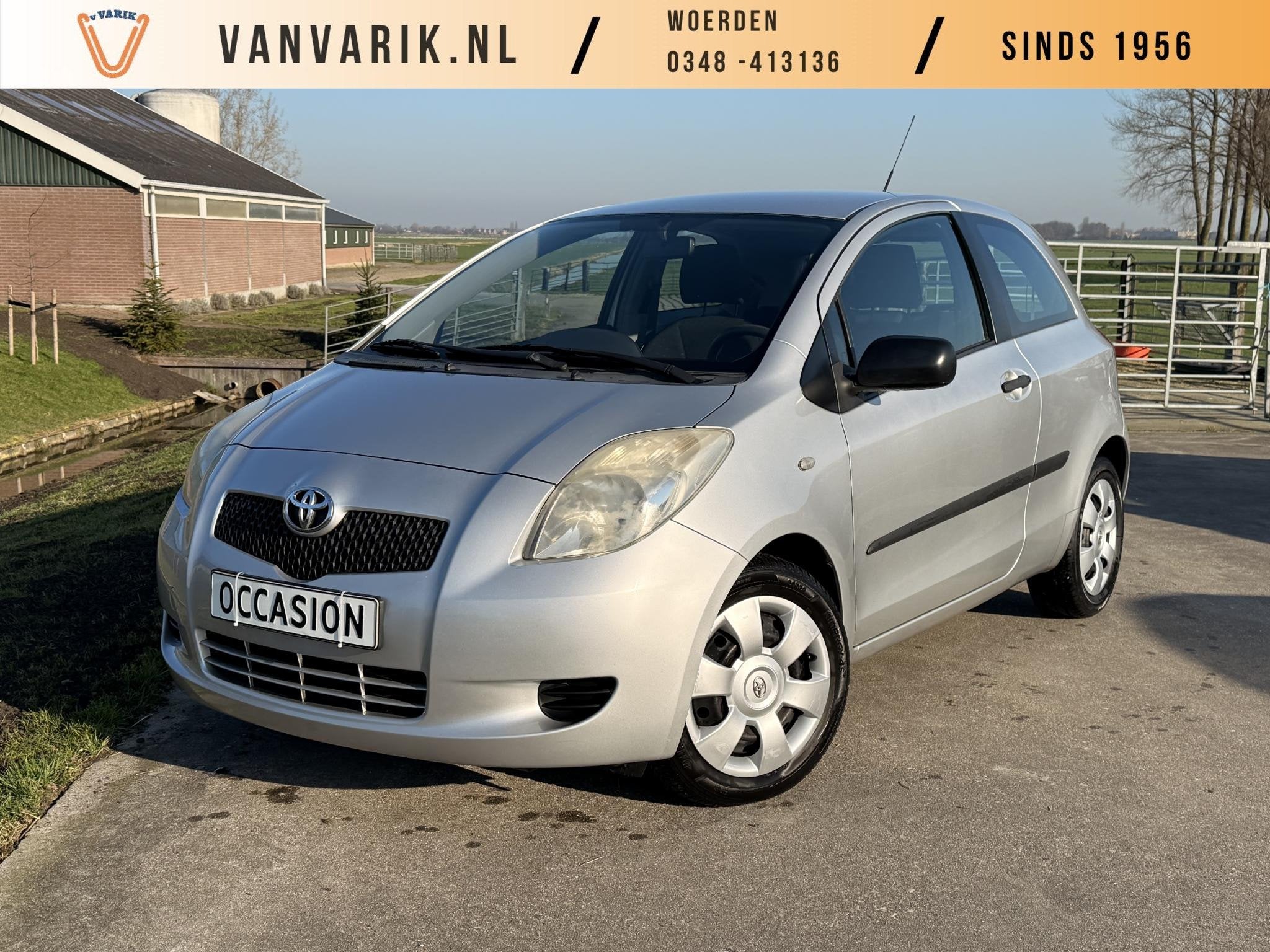 Toyota Yaris 1.3 VVTi Terra AIRCO | ELEKTRISCH PAKKET | DEAL, Auto's, Toyota, Stof, 4 cilinders, Origineel Nederlands, Bedrijf