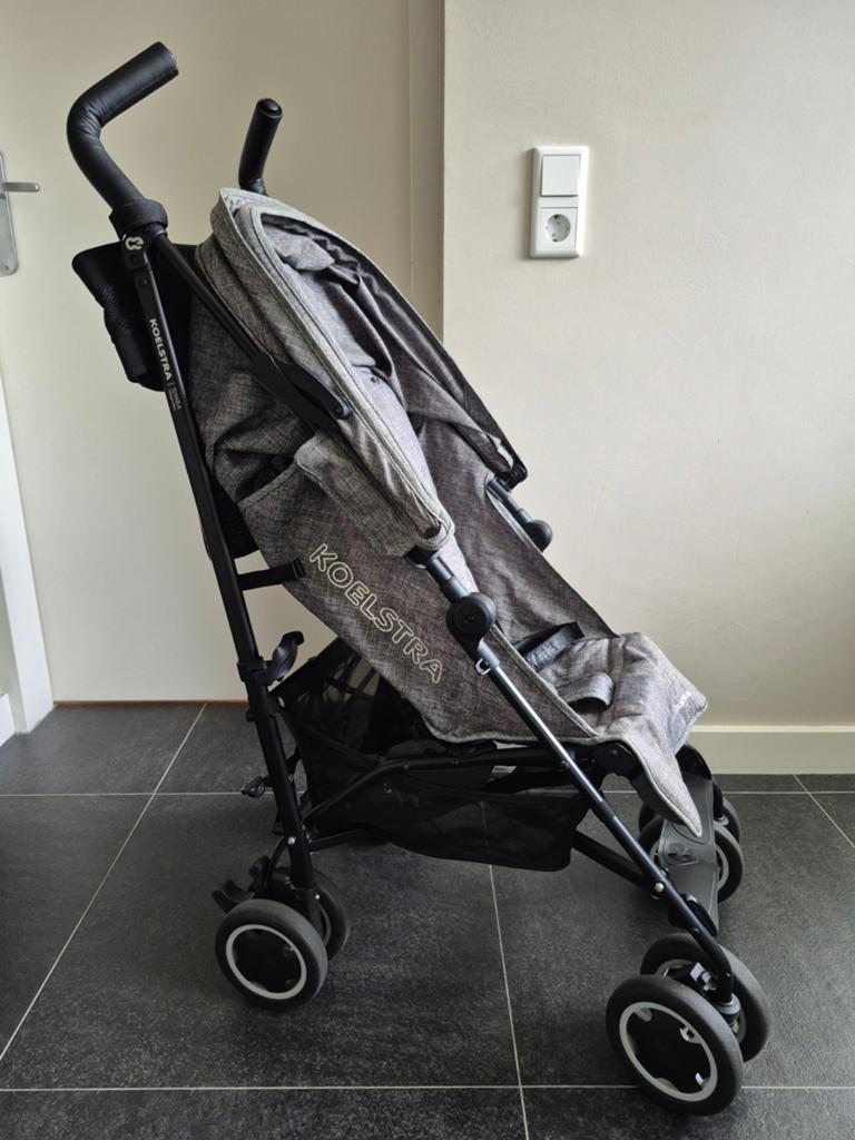 Koelstra buggy Simba | 0-4 jaar | grijs | jongen | meisje, Kinderen en Baby's, Buggy's, Ophalen, Gebruikt, Koelstra, Verstelbare rugleuning
