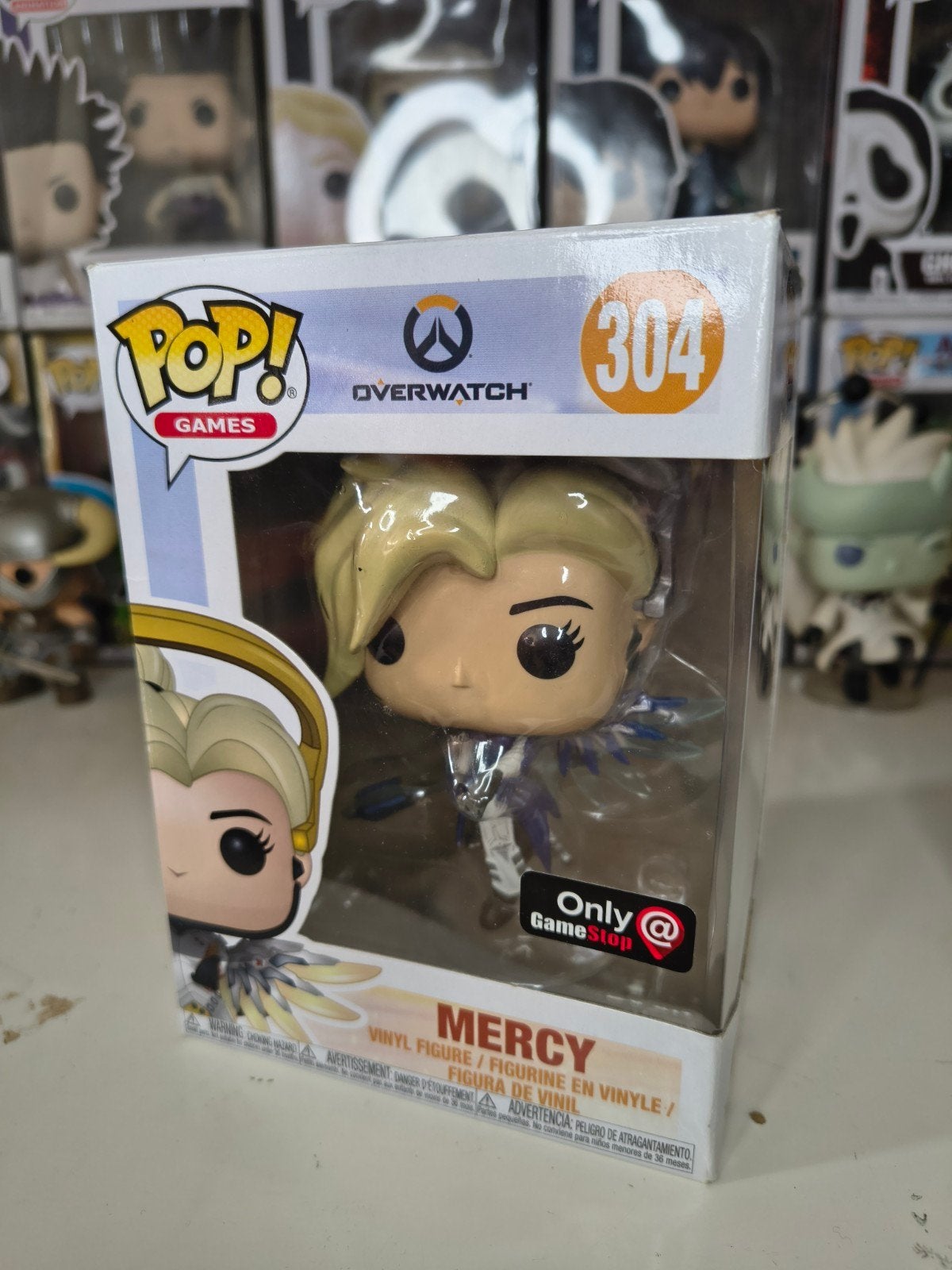 Funko Pop! Games Overwatch Mercy #304 Gamestop Exclusive, Ophalen of Verzenden
