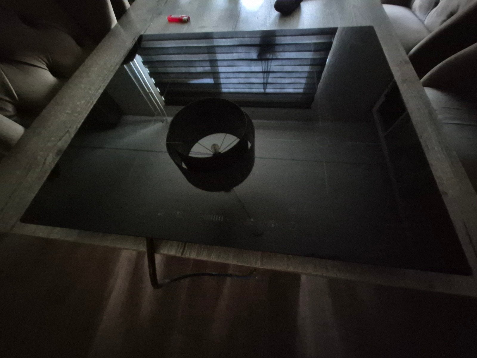 Whirlpool Inductie Kookplaat - 1 Zone, Gebruikt, 3 kookzones of minder, Ophalen of Verzenden, Inbouw