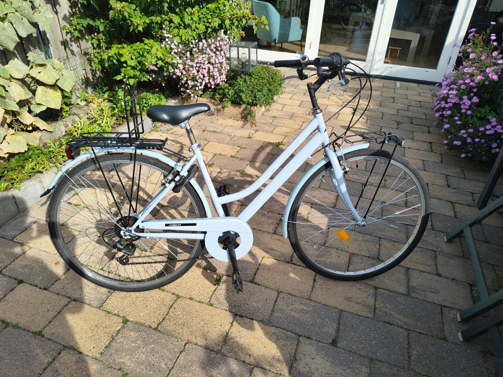 MBM Agora 26 inch damesfiets - Turquoise met 6 versnellingen, Fietsen en Brommers, Ophalen, Gebruikt, Overige merken, Versnellingen