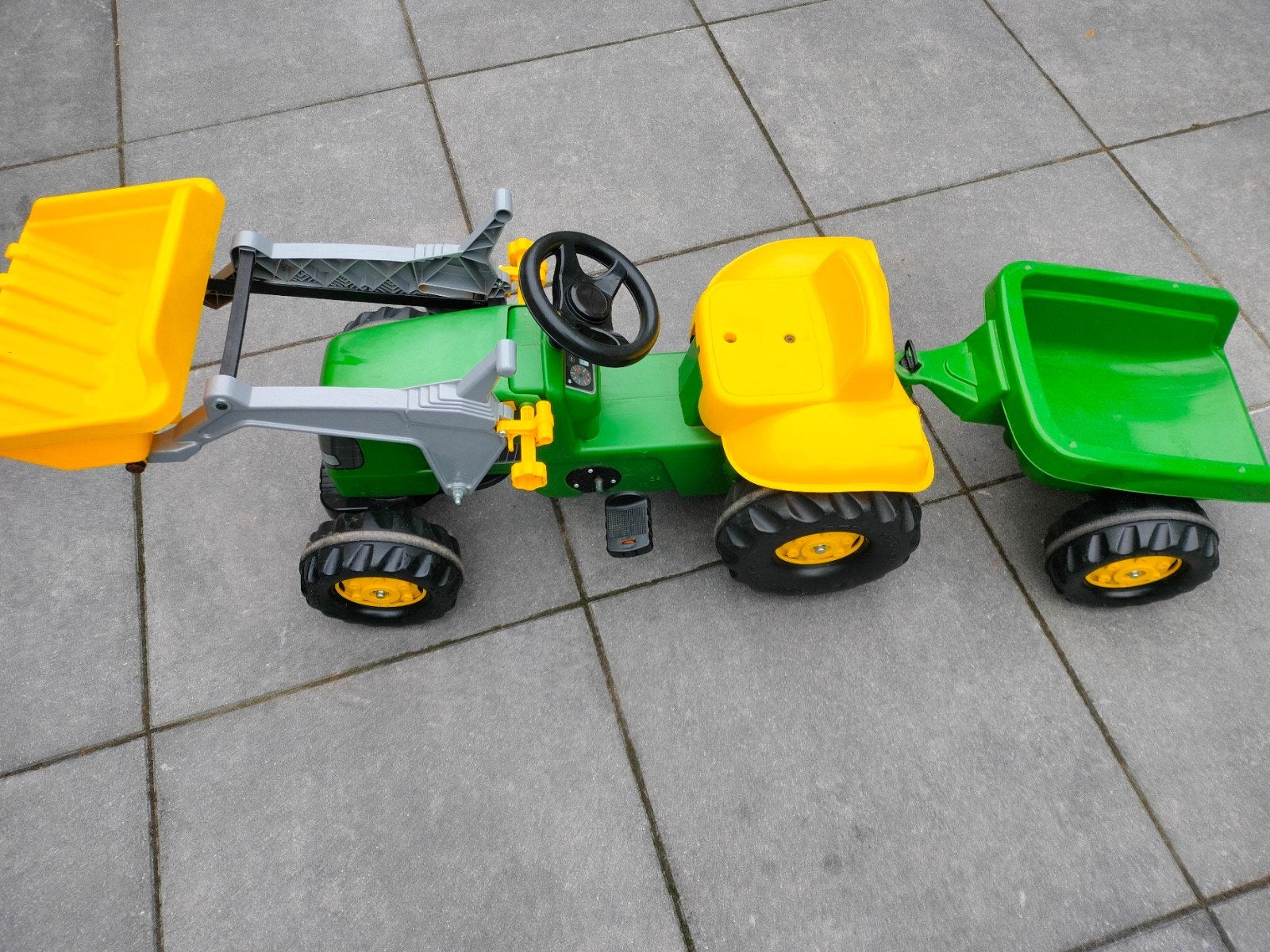 Rolly Toys John Deere trap tractor, Ophalen, Zo goed als nieuw, Overige merken