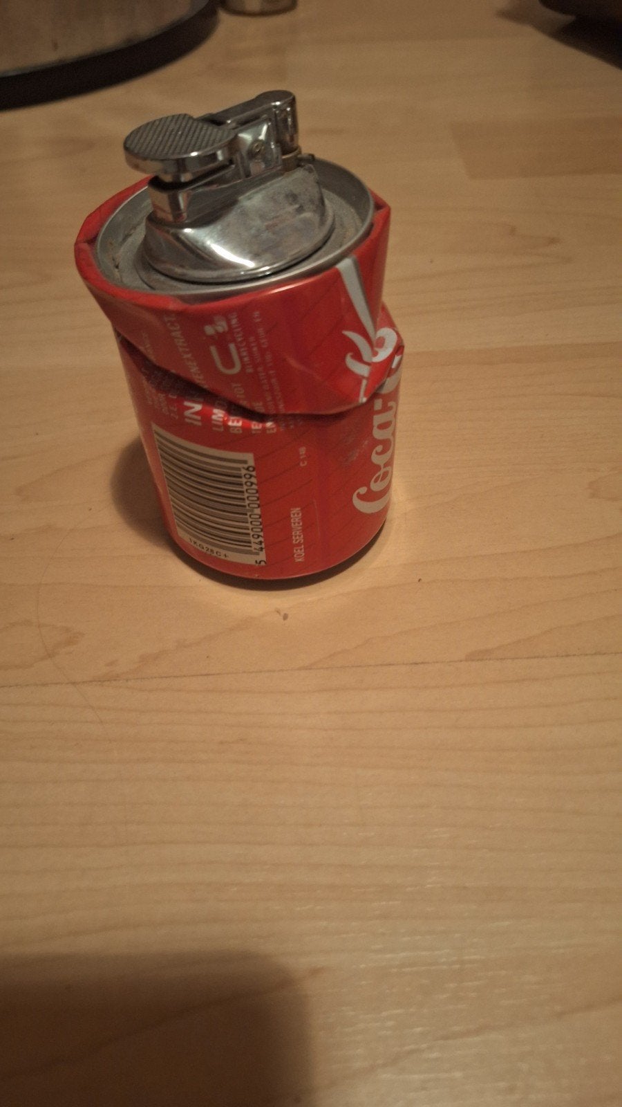Coca-Cola aansteker Barcelona 1992 Olympische Spelen, Ophalen, Gebruikt, Aansteker